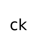 Wörter mit -ck